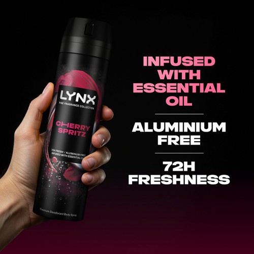 Lynx Body Spray Cherry Spritz 
