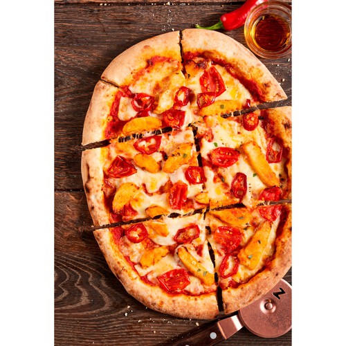 Zizzi Rustica Chicken & Fiery Pepper Pizza 