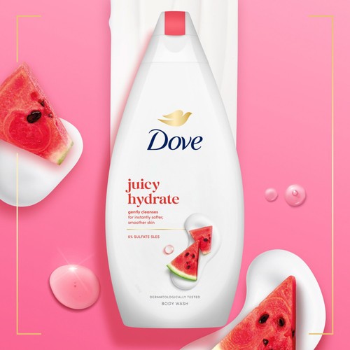 Dove Body Wash Juicy Hydrate Base 450ml