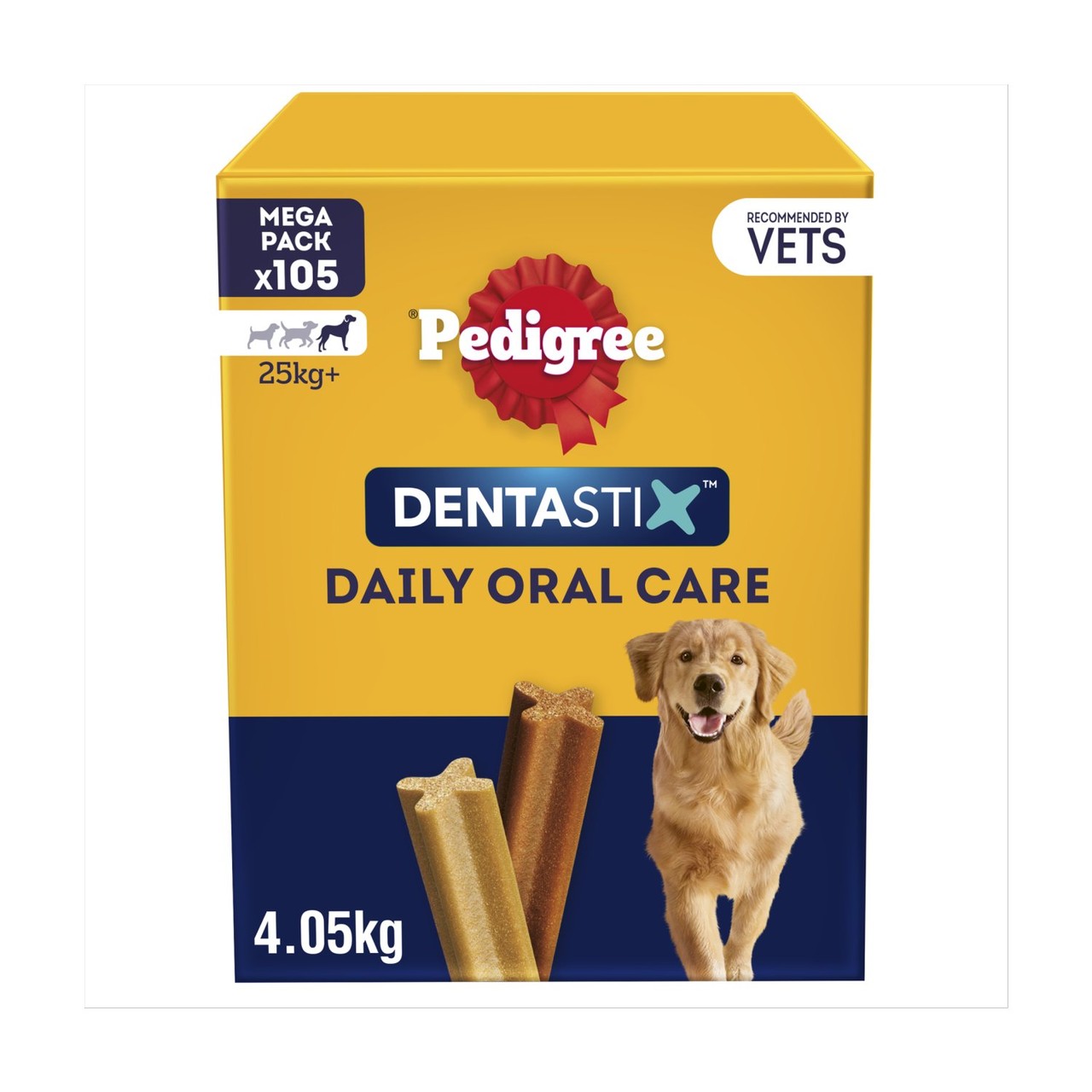 Pedigree Dentastix Daily Dental Chews Large Dog 105 Sticks