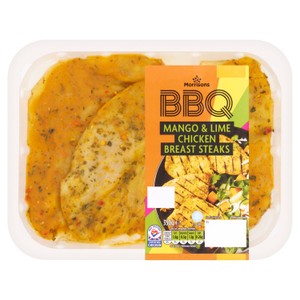 Morrisons BBQ Mango & Lime Steaks 350g