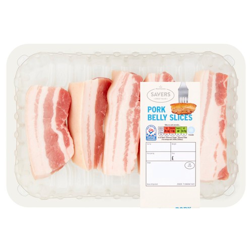 Morrisons Savers Pork Belly Slices 