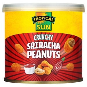 Tropical Sun Crunchy Sriracha Peanuts, 140g