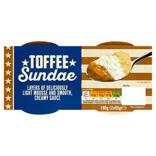Morrisons Toffee Sundae