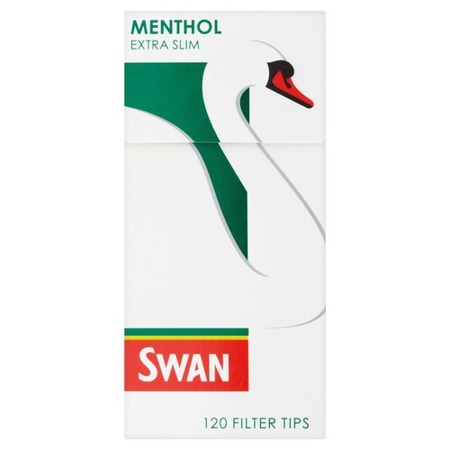 Swan Menthol Extra Slim Tips 