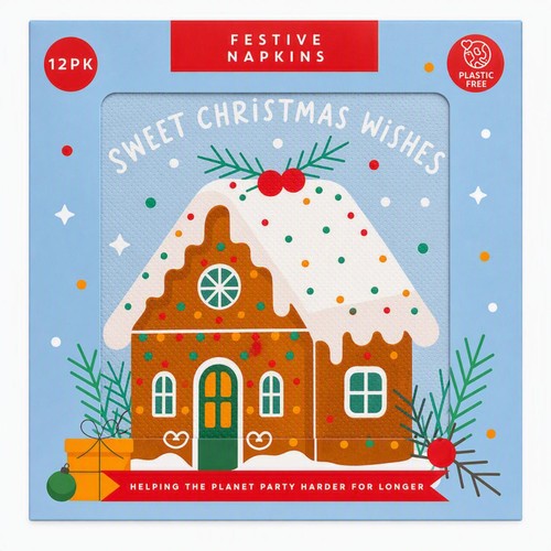 Mad Party Gingerbread Napkins