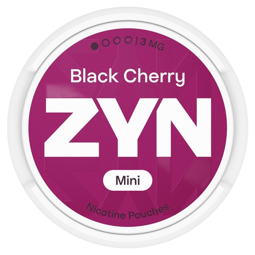 ZYN Black Cherry 3mg Nicotine Pouches