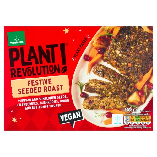 Morrisons Plant Revolution Seeded Roast 400g