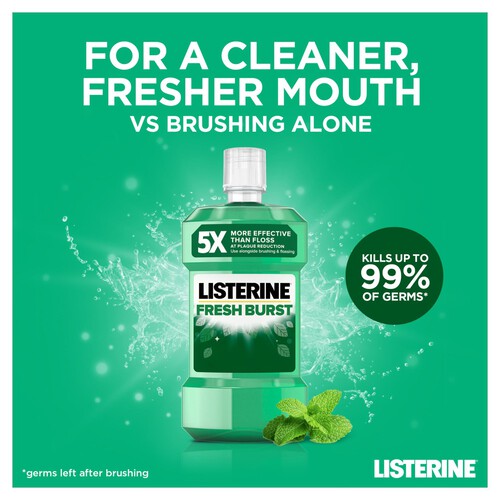 Listerine Fresh Burst Mouthwash