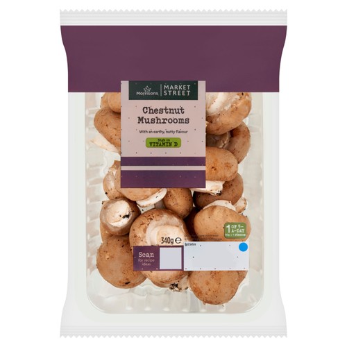Morrisons Chestnut Mushrooms 340g