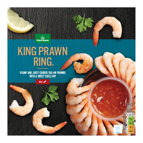 Morrisons King Prawn Ring With Sweet Chilli Sauce 280g