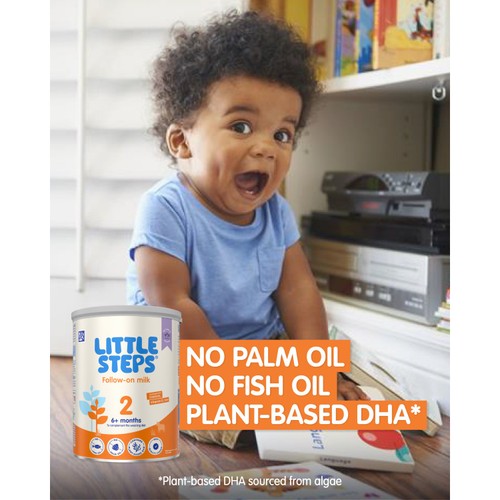 LITTLE STEPS Follow-On Baby Milk Powder Formula 6 Mth+ 800g