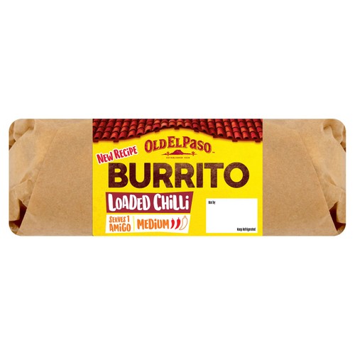 Old El Paso Chilli Beef Burrito 