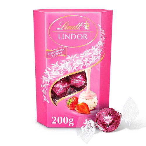 Lindor Cornet Strawberries & Cream