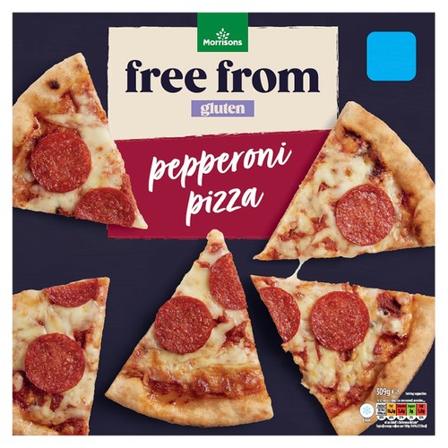 Morrisons Free From Pepperoni Pizza Gluten Free Pizza 