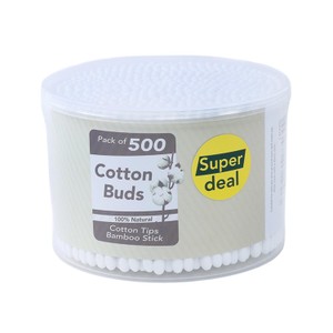 Morrisons Bamboo Cotton Buds 500 Pack