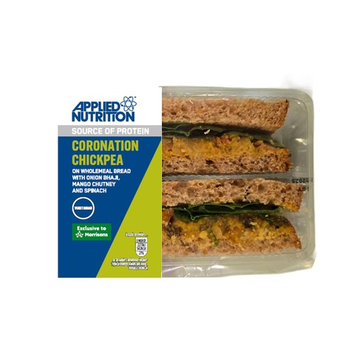 Applied Nutrition High Protein Coronation Chickpea & Onion Bhaji Sandwich