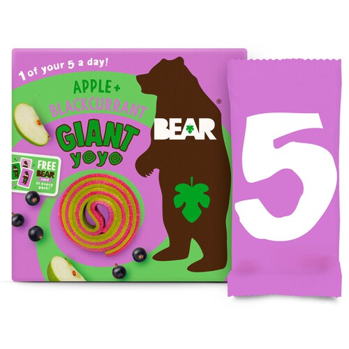 Bear Fruit Giant Blackcurrant & Apple Multipack