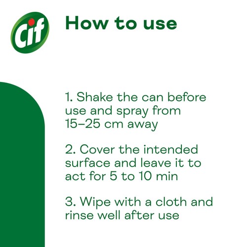 Cif Citrus Power & Shine Bathroom Mousse 500ml