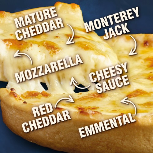 Chicago Town Ultimate Cheesy Deep Dish Epic Five Cheese Pizza