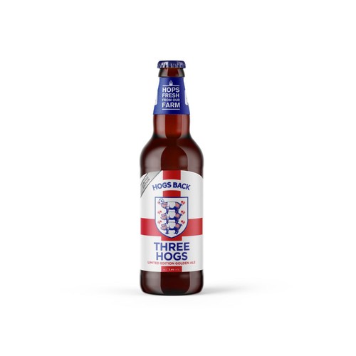 Hogs Back Three Hogs Limited Edition Golden Ale 500ml