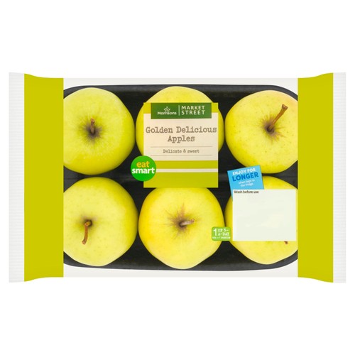 Morrisons Golden Delicious Apples 6 Pack