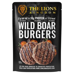 The Lions Kingdom Wild Boar Burgers