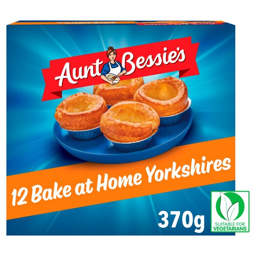 Aunt Bessie's 12 Bake at Home Yorkshire Puddings