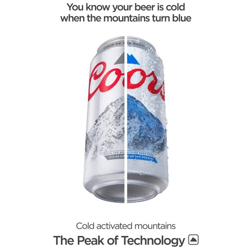 Coors Lager Beer Can 18 x 440ml
