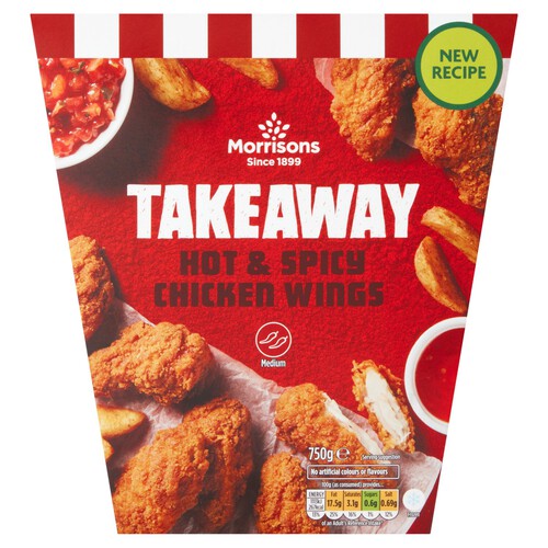 Morrisons Hot & Spicy Chicken Wings