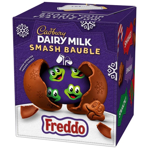 Cadbury Dairy Milk Freddo Faces Smash Bauble 90g