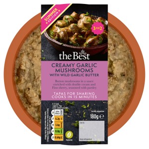 Morrisons The Best Garlic Mushrooms 180g