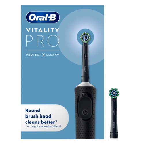Oral-B Vitality Pro Black Electric Rechargeable Toothbrush