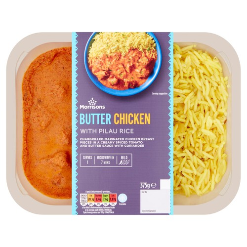 Morrisons Butter Chicken & Pilau Rice