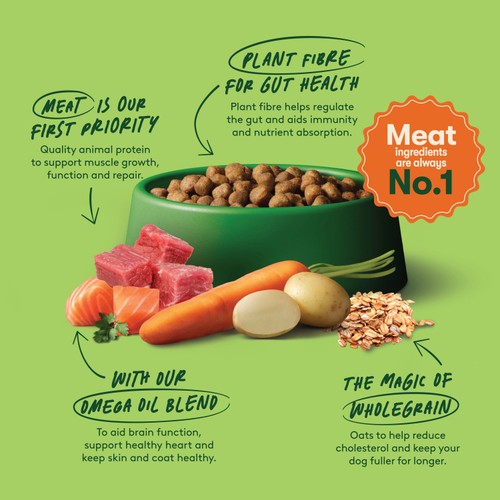 Harringtons Dry Adult Dog Food Rich in Beef & Rice