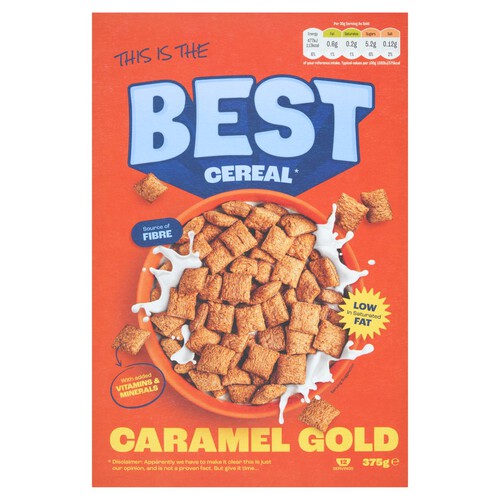 Sidemen Best Cereal Caramel Gold 