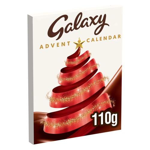 Galaxy Smooth Milk Chocolate Christmas Advent Calendar