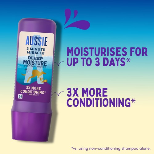 Aussie 3 Minute Miracle Deeep Moisture Deep Conditioner 250ml