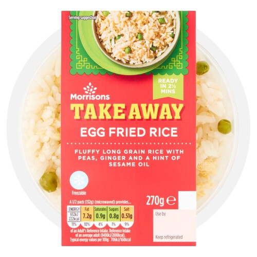 Morrisons Takeaway Egg Fried Rice