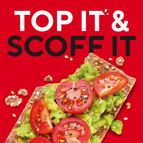 Ryvita Crispbread Sesame Crackers 