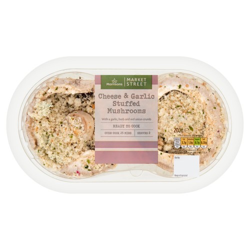 Morrisons garlic stuffed mushrooms