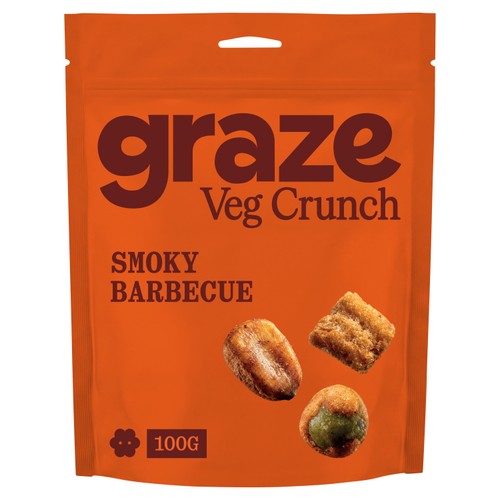 Graze Smoky BBQ Crunch Mix Sharing Bag Snack 100g