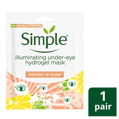 Simple Protect N Glow Illuminating Under Eye Skin Face 