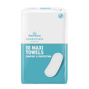 Morrisons Essentials Maxi Towels