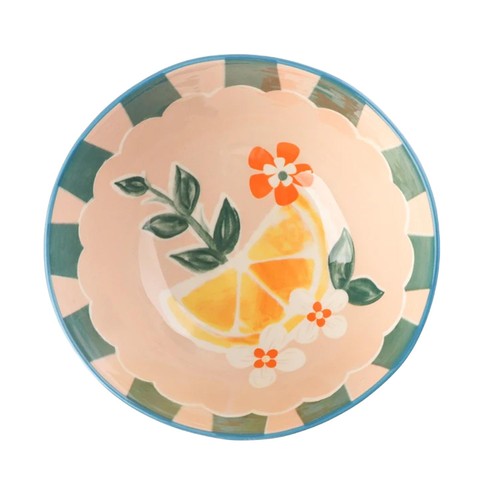 Nutmeg Home Pad Print Medina Cereal Bowl