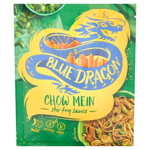 Blue Dragon Chow Mein Stir Fry Cooking Sauce Mild 120g