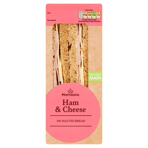 Morrisons  Ham & Cheese Sandwich