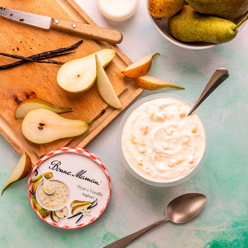 Bonne Maman Yoghurt Pear & Vanilla 450g