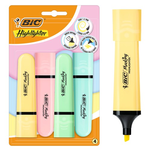 Bic Tank Pastel Highlighter 