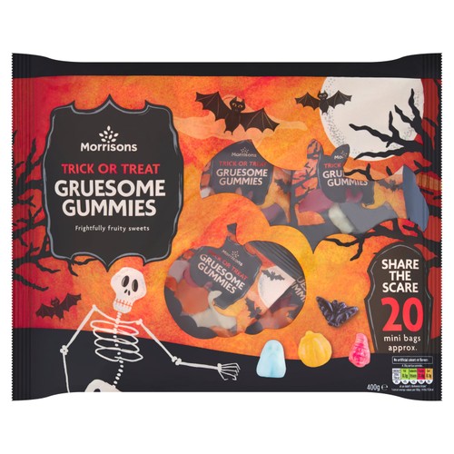 Morrisons Trick Or Treat Gruesome Gummies    400g